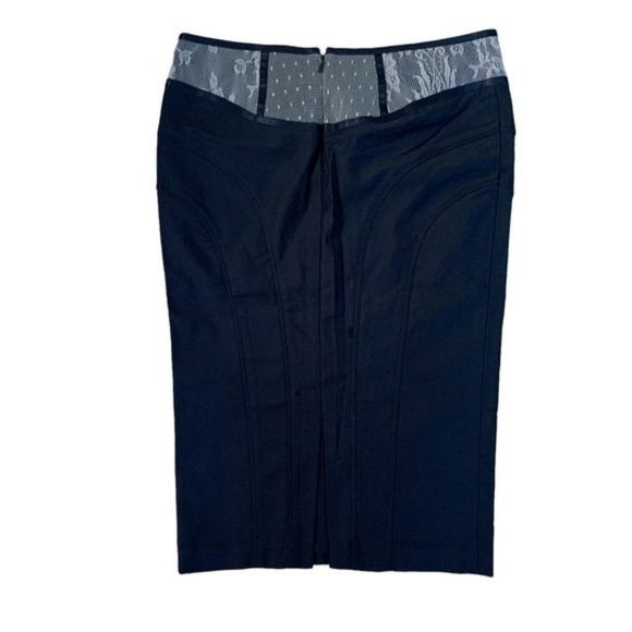 Black Marciano Fitted Skirt Size 4 - Picture 3 of 9